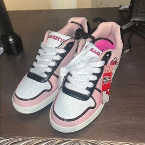 Sanrio Hello Kitty Sneakers - Pink, White, & Black